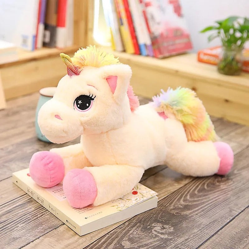 Rainbow Unicorn Plush Toy – Soft Stuffed Animal (40/60/80cm)