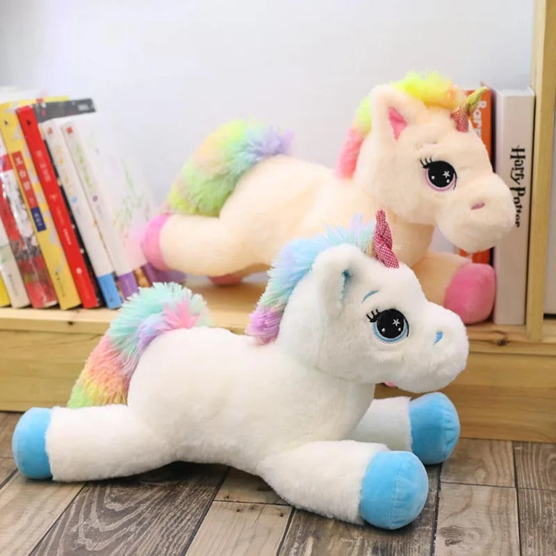 Rainbow Unicorn Plush Toy – Soft Stuffed Animal (40/60/80cm)