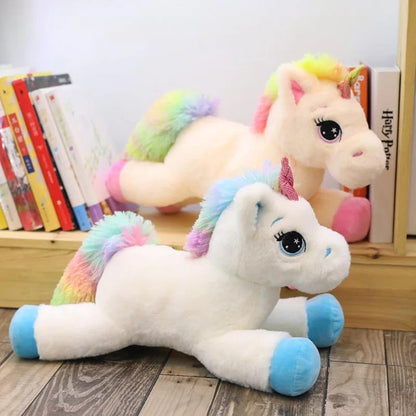 Rainbow Unicorn Plush Toy – Soft Stuffed Animal (40/60/80cm)