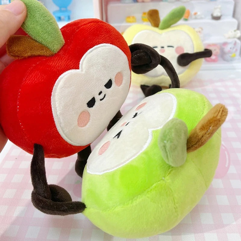 Anime Boy Plush Keychain – Cosplay Apple Pendant Doll