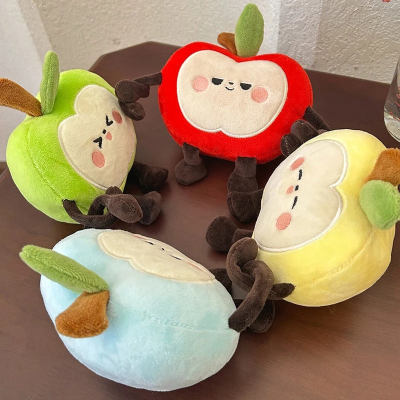 Anime Boy Plush Keychain – Cosplay Apple Pendant Doll