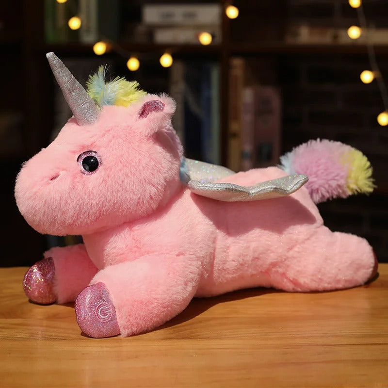 LED Unicorn Plush Toy – Glowing Soft Stuffed Animal Gift