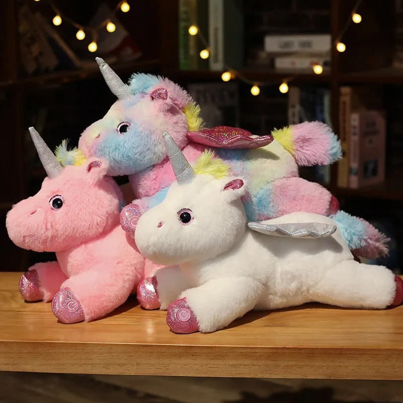 LED Unicorn Plush Toy – Glowing Soft Stuffed Animal Gift