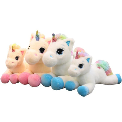 Rainbow Unicorn Plush Toy – Soft Stuffed Animal (40/60/80cm)