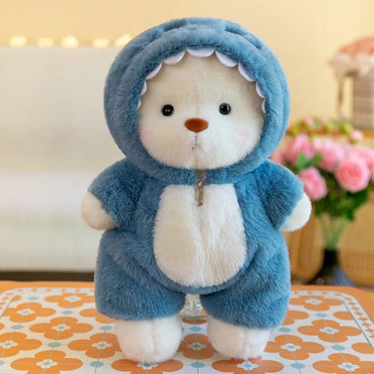 Bear Plush Toy in Suit – Soft Teddy Gift