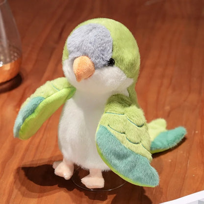 Parrot Hand Puppet Plush Toy – Soft & Funny Educational Doll