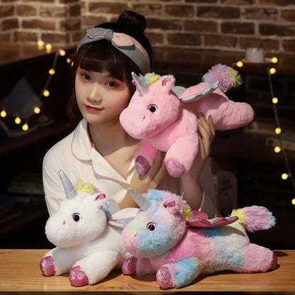 LED Unicorn Plush Toy – Glowing Soft Stuffed Animal Gift