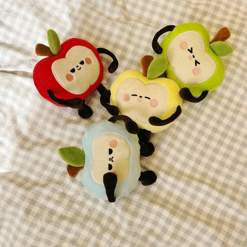 Anime Boy Plush Keychain – Cosplay Apple Pendant Doll