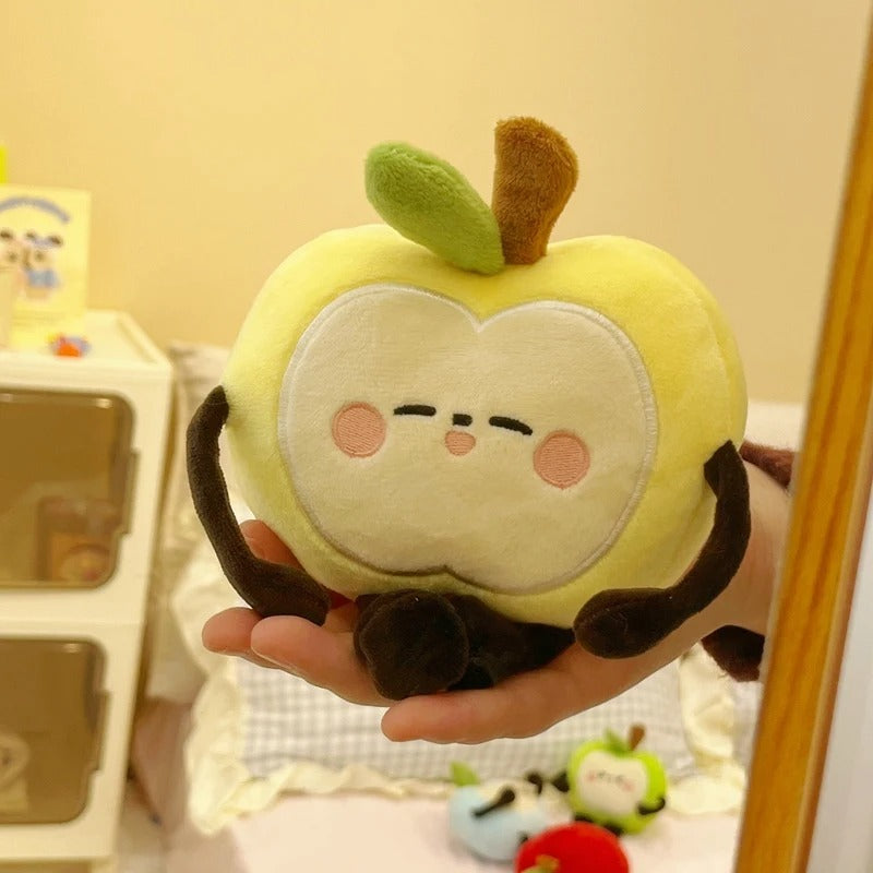 Anime Boy Plush Keychain – Cosplay Apple Pendant Doll