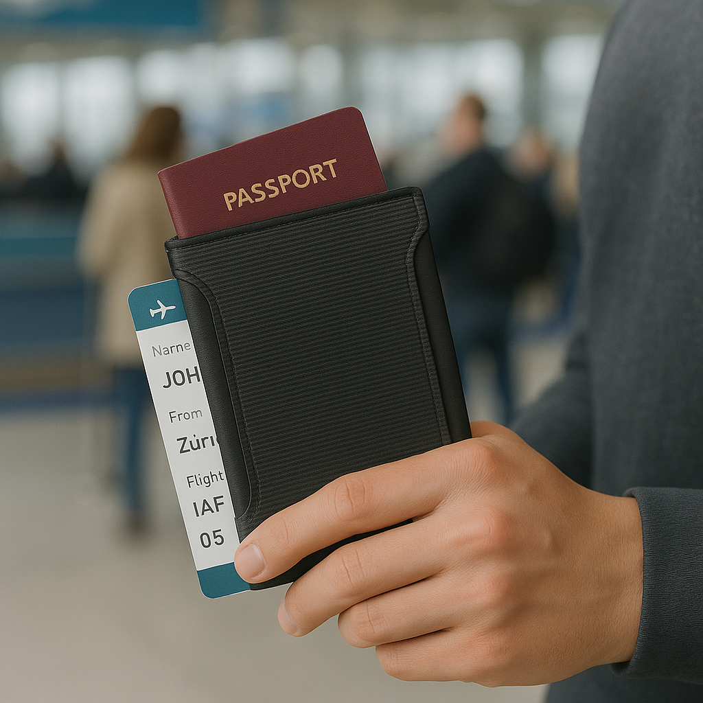 Travel Wallet -  Passport Holder & Travel Organizer