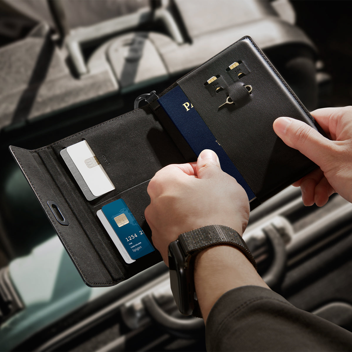 Travel Wallet -  Passport Holder & Travel Organizer