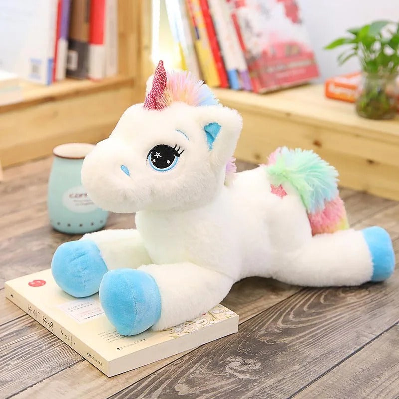 Rainbow Unicorn Plush Toy – Soft Stuffed Animal (40/60/80cm)